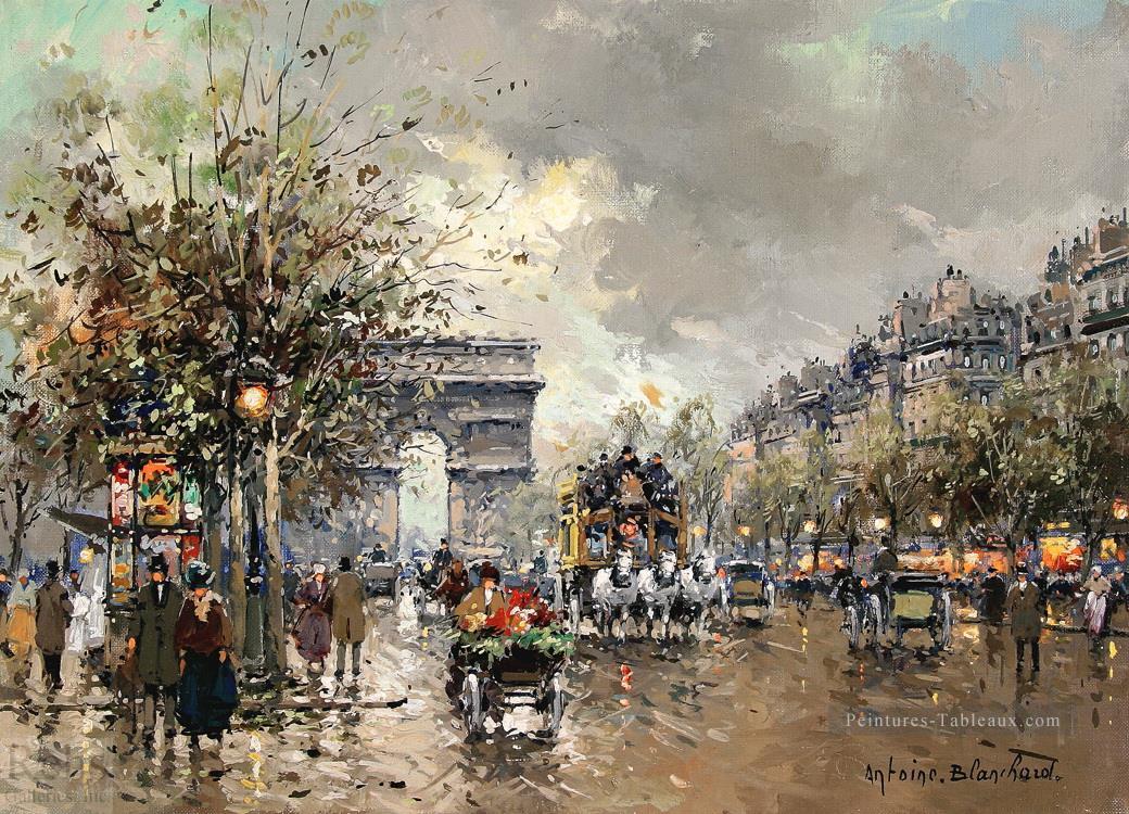 AB arc de triomphe Parisien Peintures à l'huile